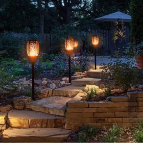 LED Waterproof Solar Torch Light Lamp