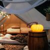 Indoor & Outdoor Pumpkin Lantern LED Lantern for patio terrance camping garden