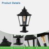 Outdoor Glass Column Headlights(2pack)