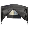 10'x10' Outdoor Party Tent, Pop-Up Party Canopy Tent Birthday Tent