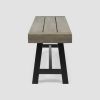 ACACIA WOOD BENCH GRAY