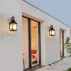Large Outdoor Wall Lamps With Glass(2pack)